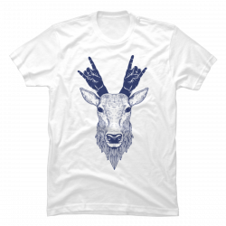 deer head t shirt
